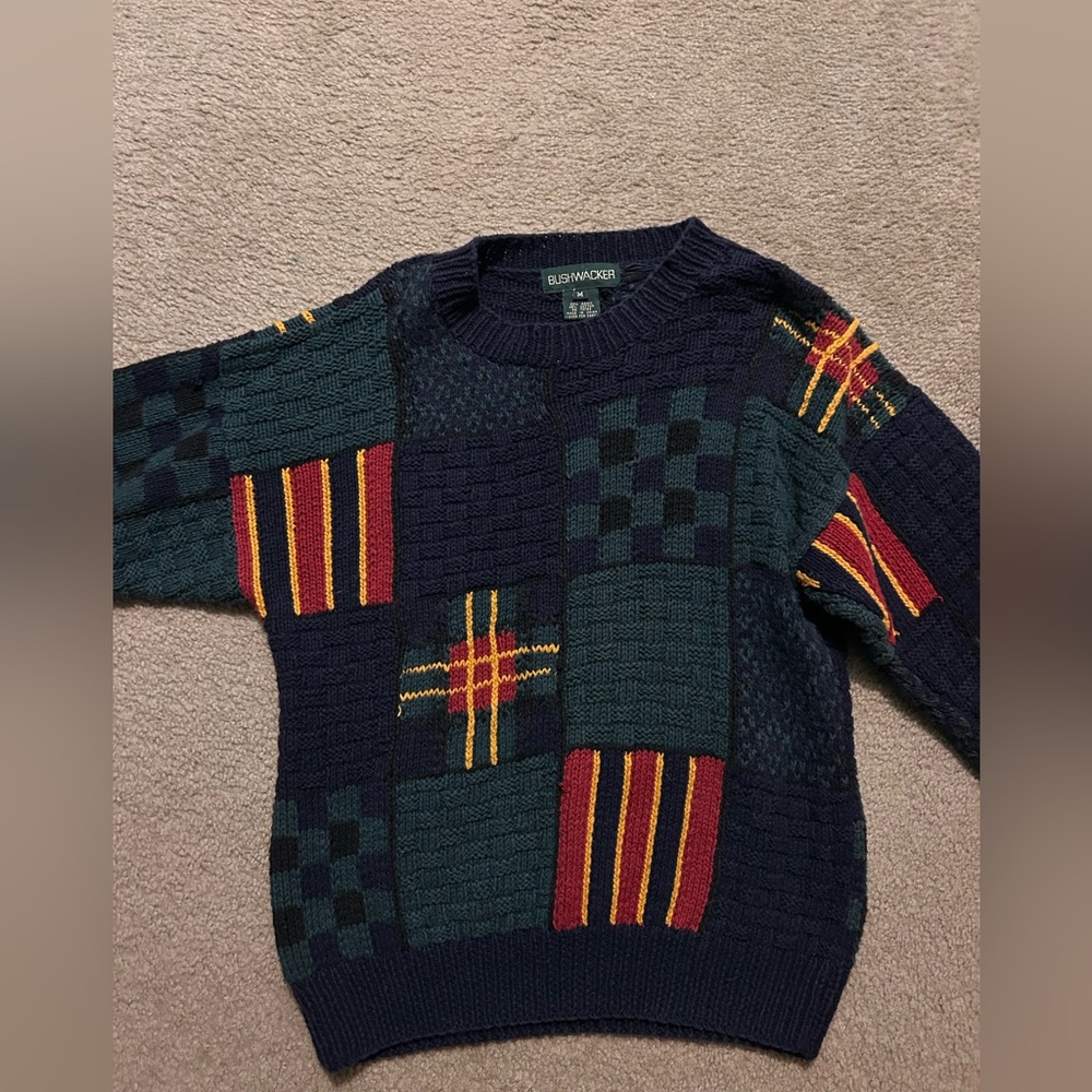 1980s BUSHWACKER Colorblock Sweater